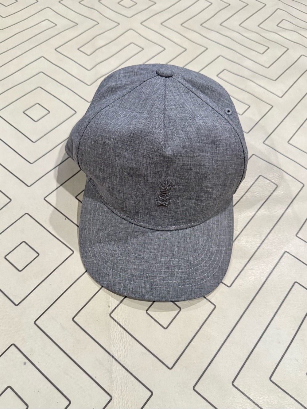 Chubbies Heather Gray Pineapple Hat